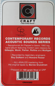LP Art Pepper Art Pepper + Eleven ”Modern Jazz Classics” CR00383 Contemporary Records /00260 Amazon.com: Art Pepper + Eleven: Modern Jazz Classics [LP]: CDs y