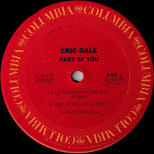 Laden Sie das Bild in den Galerie-Viewer, Eric Gale : Part Of You (LP, Album)
