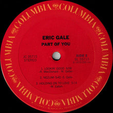 Load image into Gallery viewer, Eric Gale : Part Of You (LP, Album)
