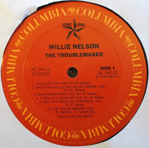 Willie Nelson : The Troublemaker (LP, Album, Ter)