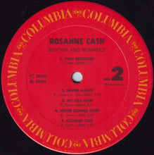 Load image into Gallery viewer, Rosanne Cash : Rhythm And Romance (LP, Album, Pit)
