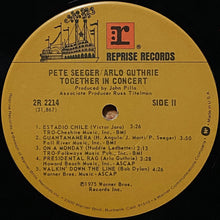 Load image into Gallery viewer, Pete Seeger &amp; Arlo Guthrie : Pete Seeger &amp; Arlo Guthrie Together In Concert (2xLP, Album, Win)
