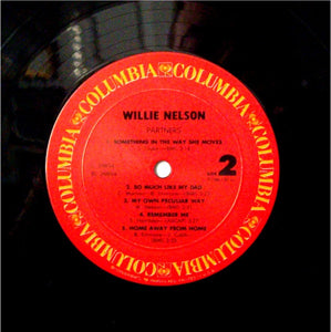 Willie Nelson : Partners (LP, Album, M/Print, Pit)