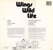 Load image into Gallery viewer, Wings (2) : Wild Life (LP, Album, RE, Ter)
