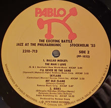 Charger l'image dans la galerie, Various : The Exciting Battle J.A.T.P. Stockholm ’55 (LP, Album)
