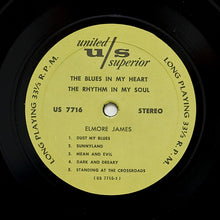 Laden Sie das Bild in den Galerie-Viewer, Elmore James : The Blues In My Heart The Rhythm In My Soul (LP, Album, RE)
