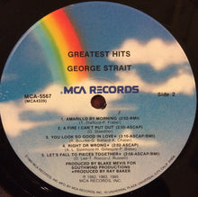 Laden Sie das Bild in den Galerie-Viewer, George Strait : Greatest Hits (LP, Comp, Pin)
