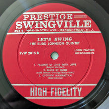 Laden Sie das Bild in den Galerie-Viewer, The Budd Johnson Quintet : Let's Swing (LP, Album, Mono, Dee)
