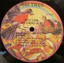 Laden Sie das Bild in den Galerie-Viewer, Pete Carr : Not A Word On It (LP, Album, RI )
