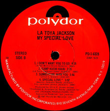 Load image into Gallery viewer, LaToya Jackson* : My Special Love (LP, Album, 18)
