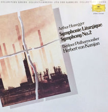 Charger l&#39;image dans la galerie, Arthur Honegger, Berliner Philharmoniker, Herbert von Karajan : Symphonie Liturgique / Symphony No. 2 (LP, RE)
