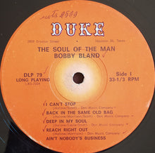 Load image into Gallery viewer, Bobby Bland : The Soul Of The Man (LP, Album, Promo, Whi)
