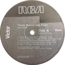 Load image into Gallery viewer, Jerry Reed : Texas Bound And Flyin' (LP, Album)
