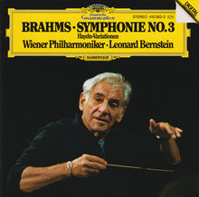 Charger l&#39;image dans la galerie, Brahms* - Wiener Philharmoniker, Leonard Bernstein : Symphonie No.3 / Haydn-Variationen (CD, Album)
