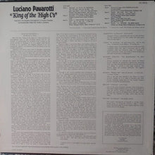 Load image into Gallery viewer, Luciano Pavarotti : King Of The High C&#39;s (LP, Comp)
