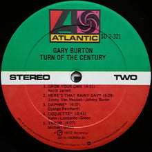 Laden Sie das Bild in den Galerie-Viewer, Gary Burton : Turn Of The Century (2xLP, Comp, RI)
