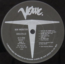 Charger l'image dans la galerie, Ben Webster : Soulville (2xLP, Comp, RE)

