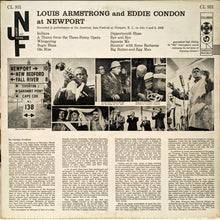 Laden Sie das Bild in den Galerie-Viewer, Louis Armstrong And Eddie Condon : At Newport (LP, Album)
