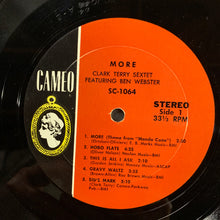 Load image into Gallery viewer, Clark Terry Sextet Featuring Ben Webster : More (Theme From Mondo Cane) (LP, Album, Mon)
