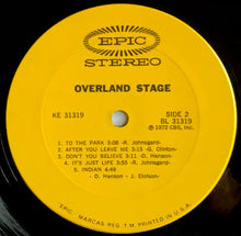 Load image into Gallery viewer, Overland Stage : Overland Stage (LP, Album)
