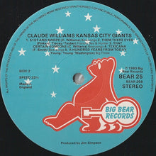 Load image into Gallery viewer, Claude Williams' Kansas City Giants : Claude Williams' Kansas City Giants (LP, Album)
