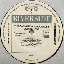 Load image into Gallery viewer, The Cannonball Adderley Quintet : Plus (LP, Album, RE, RM)
