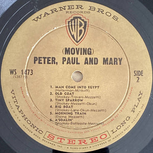 Peter, Paul And Mary* : (Moving) (LP, Album, RP, San)