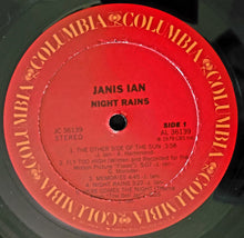 Laden Sie das Bild in den Galerie-Viewer, Janis Ian : Night Rains (LP, Album, Ter)
