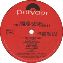 Load image into Gallery viewer, Godley &amp; Creme : The History Mix Volume 1 (LP, Album, PRC)
