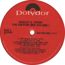 Load image into Gallery viewer, Godley &amp; Creme : The History Mix Volume 1 (LP, Album, PRC)
