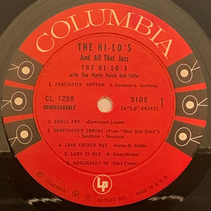 The Hi-Lo's With The Marty Paich Dek-Tette : The Hi-Lo's And All That Jazz (LP, Album, Mono, Hol)