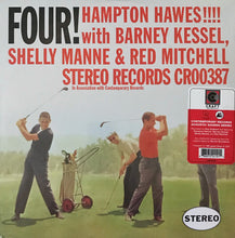 Charger l'image dans la galerie, Hampton Hawes !!!! With Barney Kessel, Shelly Manne &amp; Red Mitchell : Four! (LP, Album, RE, 180)
