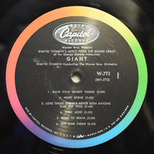 Load image into Gallery viewer, Dimitri Tiomkin : Giant (LP, Album, Mono, RP)
