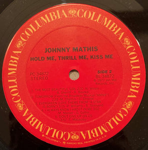 Johnny Mathis : Hold Me, Thrill Me, Kiss Me (LP, Album, Ter)