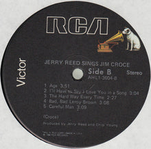 Load image into Gallery viewer, Jerry Reed : Jerry Reed Sings Jim Croce (LP, Album)
