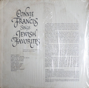 Connie Francis With Geoff Love And His Orchestra* : Sings Jewish Favorites (LP, Album)