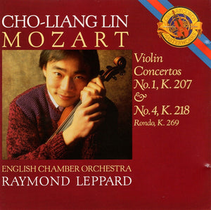 Cho-Liang Lin, Mozart*, English Chamber Orchestra, Raymond Leppard : Violin Concertos No. 1, K. 207 & No. 4, K. 218 / Rondo K. 269 (CD, Album)