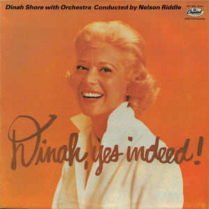 Dinah Shore : Dinah, Yes Indeed! (LP, Album, Mono, RE)