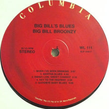 Load image into Gallery viewer, Big Bill Broonzy : Big Bill's Blues (LP, Album, RE)
