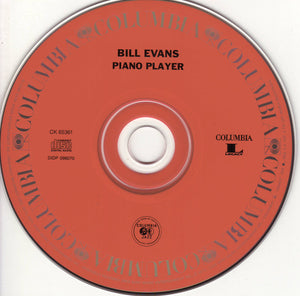 Bill Evans : Piano Player (CD, Comp, RE, RM)