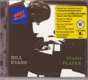 Bill Evans : Piano Player (CD, Comp, RE, RM)