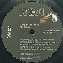 Load image into Gallery viewer, Mr. Mister : I Wear The Face (LP, Album, Ind)
