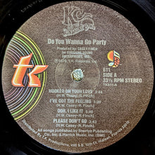 Load image into Gallery viewer, KC And The Sunshine Band* : Do You Wanna Go Party (LP, Album, Gat)
