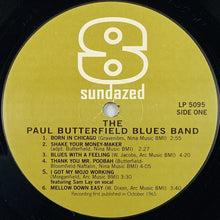 Load image into Gallery viewer, The Paul Butterfield Blues Band : The Paul Butterfield Blues Band (LP, Album, RE, 180)

