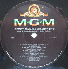 Laden Sie das Bild in den Galerie-Viewer, Tommy Edwards : Tommy Edwards' Greatest Hits (LP, Comp, Mono)
