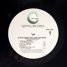 Charger l'image dans la galerie, Elton John : Too Low For Zero (LP, Album, Emb)
