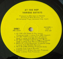 Laden Sie das Bild in den Galerie-Viewer, Various : At The Hop (3xLP, Comp)

