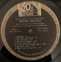 Laden Sie das Bild in den Galerie-Viewer, Leslie Bricusse : Doctor Dolittle Original Motion Picture Soundtrack (LP, Mono)
