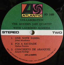 Laden Sie das Bild in den Galerie-Viewer, The Modern Jazz Quartet With Laurindo Almeida : Collaboration (LP, Album, RE, 184)
