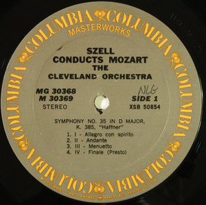 George Szell Conducts The Cleveland Orchestra, Mozart* : Szell Conducts Mozart (2xLP, Album)